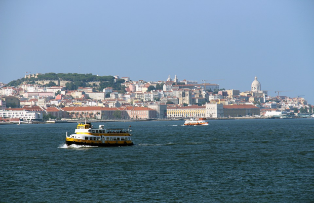 Rio Tejo em Lisboa